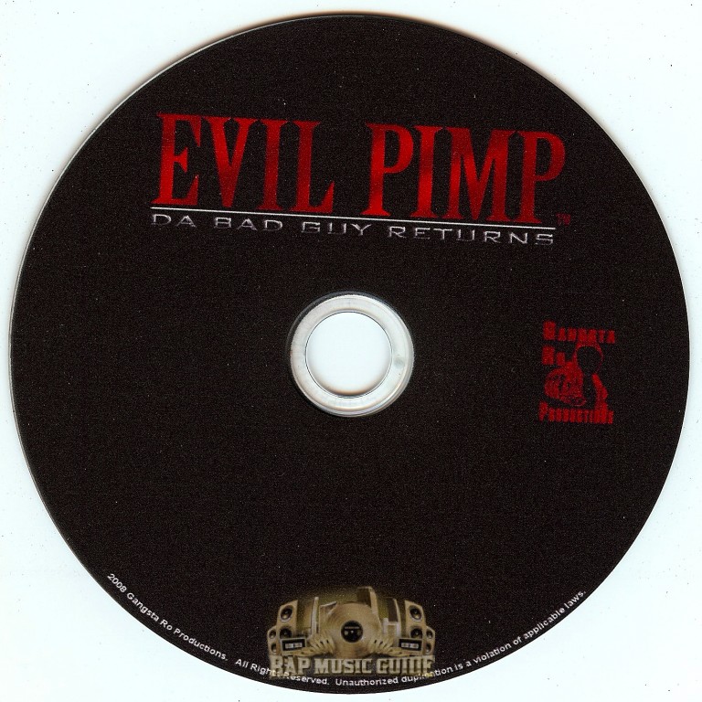 Evil Pimp - Da Bad Guy Returns: Bootleg. CD | Rap Music Guide